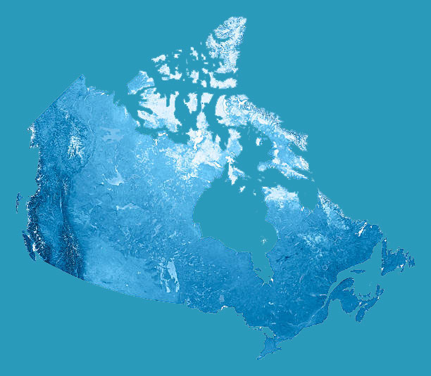 Arctic Canada map
